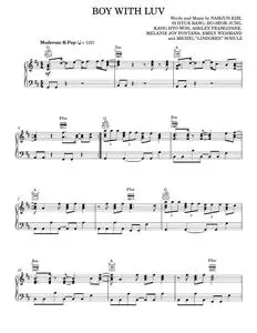 Boy With Luv - BTS (Piano Solo)