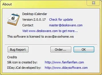 Desktop iCalendar 2.0.0.177