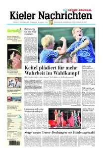 Kieler Nachrichten vom 21. September 2009