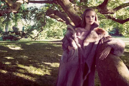 Ine Neefs - Camilla Akrans Photoshoot for Dior Magazine, Fall 2015