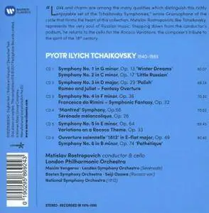 Mstislav Rostropovich, London Philharmonic Orchestra - Tchaikovsky: Complete Symphonies (2017)