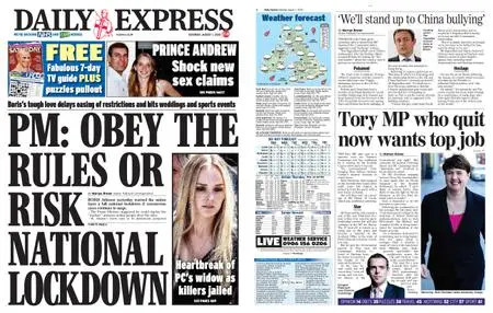 Daily Express – August 01, 2020