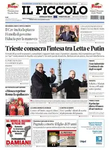 Il Piccolo Trieste/Gorizia - 27.11.2013