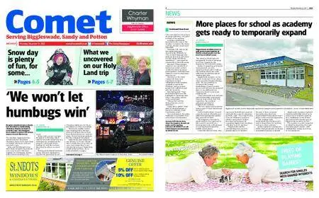 The Comet Serving Biggleswade, Sandy and Potton – December 14, 2017