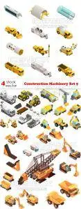 Vectors - Construction Machinery Set 5