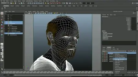 Portrait Production - Creating a Realistic Portrait in Maya (Repost)
