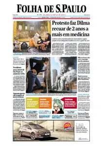  Jornal Folha de São Paulo - 1 de agosto de 2013 - Quinta