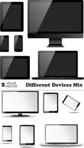 Vectors - Different Devices Mix