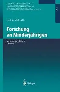 Forschung an Minderjährigen [Repost]