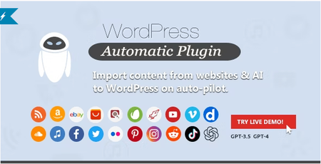 Codecanyon - Wordpress Automatic Plugin v3.75.0 NULLED