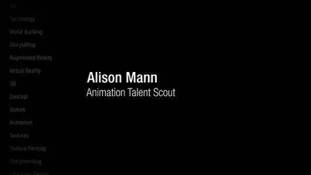Alison Mann: Animation Talent Scout