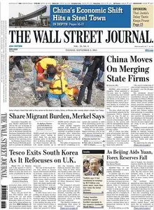 The Wall Street Journal - Tuesday, 8 September 2015 / Asia