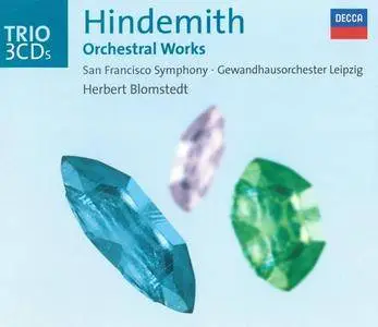 San Francisco Symphony, Gewandhausorchester Leipzig, Herbert Blomstedt - Hindemith: Orchestral Works (2003) (Repost)