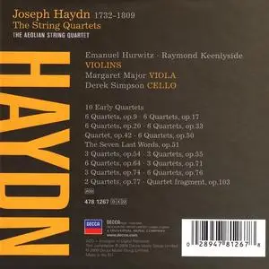 The Aeolian String Quartet - Joseph Haydn: The Complete String Quartets, Part 3 (2009)