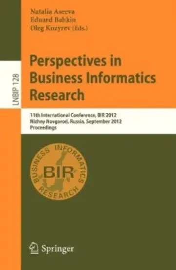Perspectives in Business Informatics Research