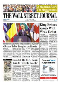 The Wall Street Journal (Europe) March 27 2014