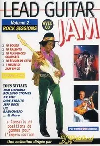 Lead Guitar Jam Vol.2 Rock Sessions CD Tab