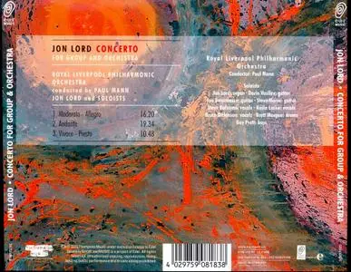 Jon Lord - Concerto For Group And Orchestra (2012)