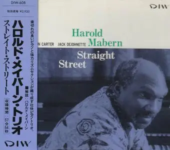 Harold Mabern Trio - Straight Street (1989) {1991, Japan 1st Press}