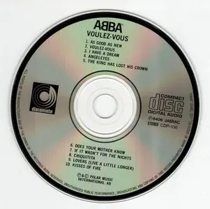 ABBA - Six Albums on Discomate Discs (1976-1981) [1984, Japanese 1st press]