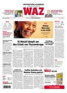 WAZ Westdeutsche Allgemeine Zeitung Duisburg-West - 18. Juli 2018