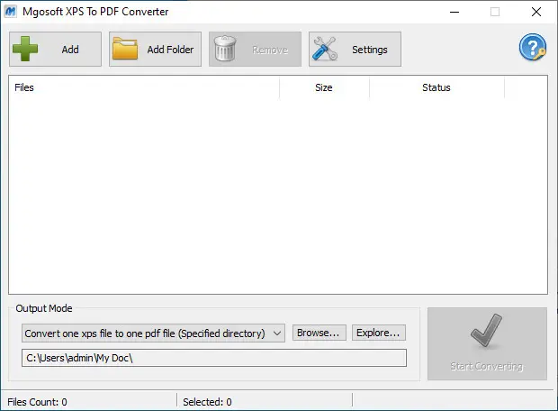 xps to pdf converter windows