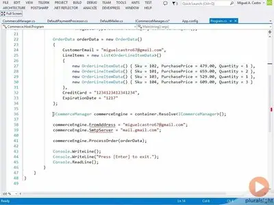 Pluralsight - Developing Extensible Software