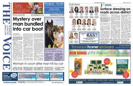 The Spalding & South Holland Voice – June 28, 2018