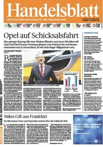 Handelsblatt vom 12 August 2013