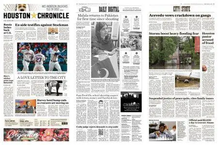 Houston Chronicle – March 30, 2018