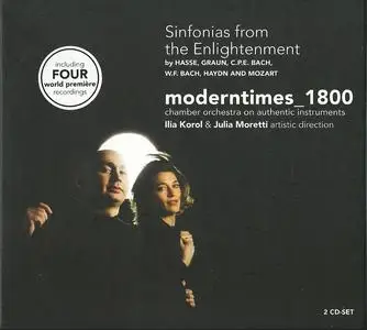 moderntimes_1800 - Sinfonias From The Enlightment: Hasse, Graun, C.P.E. Bach, W.F. Bach, J. Haydn, Mozart (2008)