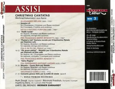 Werner Ehrhardt, L’arte del mondo - Assisi: Christmas Cantatas (2008)