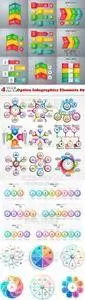 Vectors - Option Infographics Elements 89