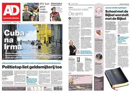 Algemeen Dagblad - Woerden – 11 september 2017