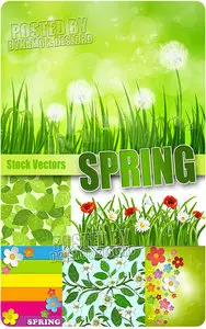 Spring 3 - Stock Vectors