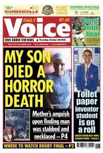Daily Voice - 26 October 2023