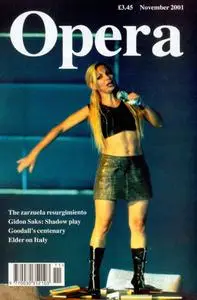 Opera - November 2001