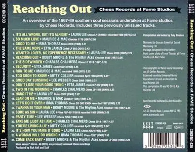 Various Artists - Reaching Out: Chess Records At FAME Studios (2015) {Kent Records CDKEND436 rec 1967-1969}