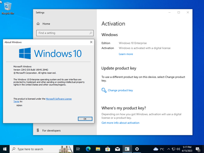 Windows 10 Enterprise 22H2 build 19045.2846 With Office 2021 Pro Plus (x64) Multilingual Preactivated