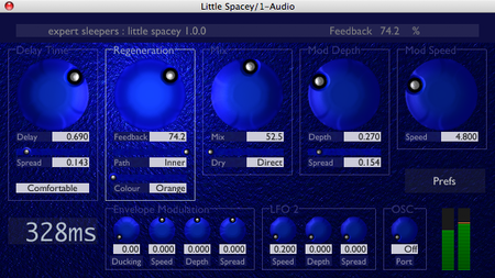 Expert Sleepers Little Spacey v1.1 Mac OS X