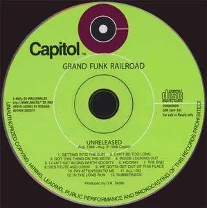 Grand Funk Railroad - Unreleased (1999)