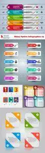 Vectors - Shiny Option Infographics 25