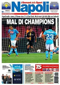 il Domani dello Sport Napoli (16/10/2011)