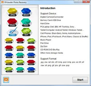 BYclouder Photo Recovery 6.8.1.0