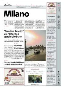 la Repubblica Milano - 30 Ottobre 2018