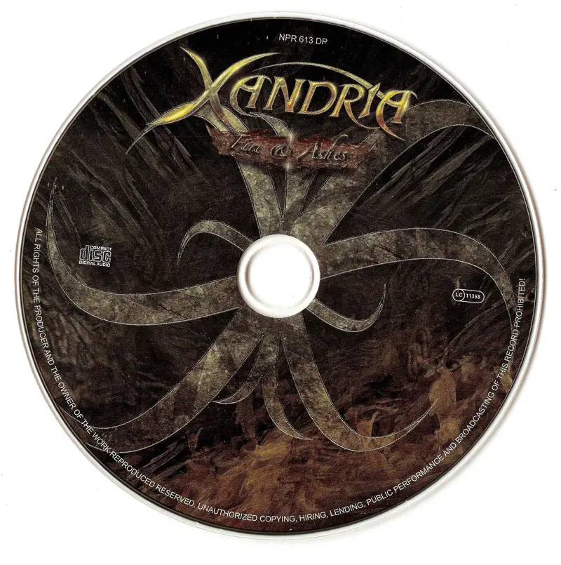 Xandria - Fire & Ashes (2015)