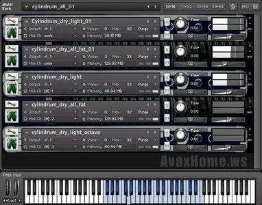 Tonehammer Cylindrum KONTAKT DVDR