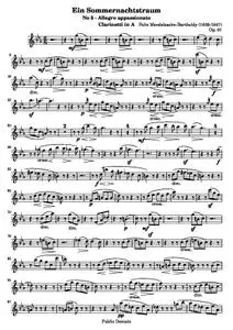 Mendelssohn-BartholdyF - Ein Sommernachtstraum - No.5