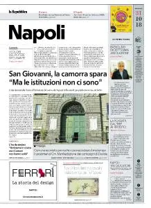 la Repubblica Napoli - 31 Ottobre 2018