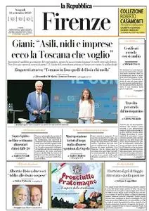 la Repubblica Firenze - 18 Settembre 2020